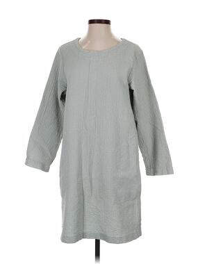 Prairie Underground Textured Long Sleeve Shirft Shirt Dress Size Small